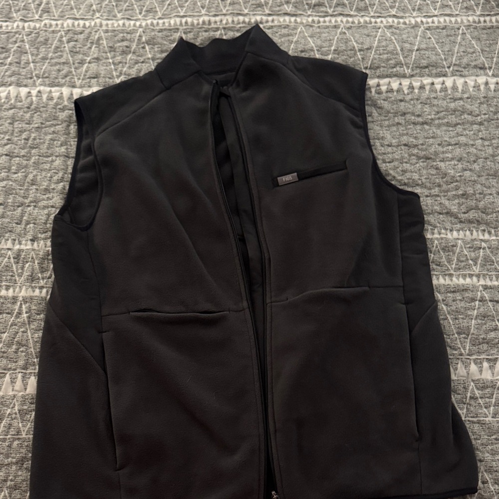 Figs Dark Grey Vest